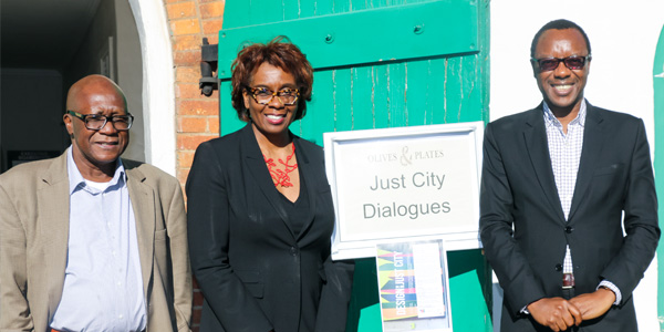 Professors Gilbert Khadiagala, Toni Griffin and Tawana Kupe